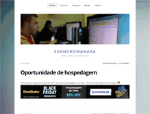 Tablet Screenshot of evandromanara.net